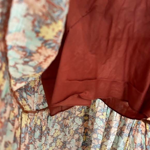 VERONICA BEARD floral-print cotton Malgosia Dress in Multi Sz S- 2 - Picture 3 of 8